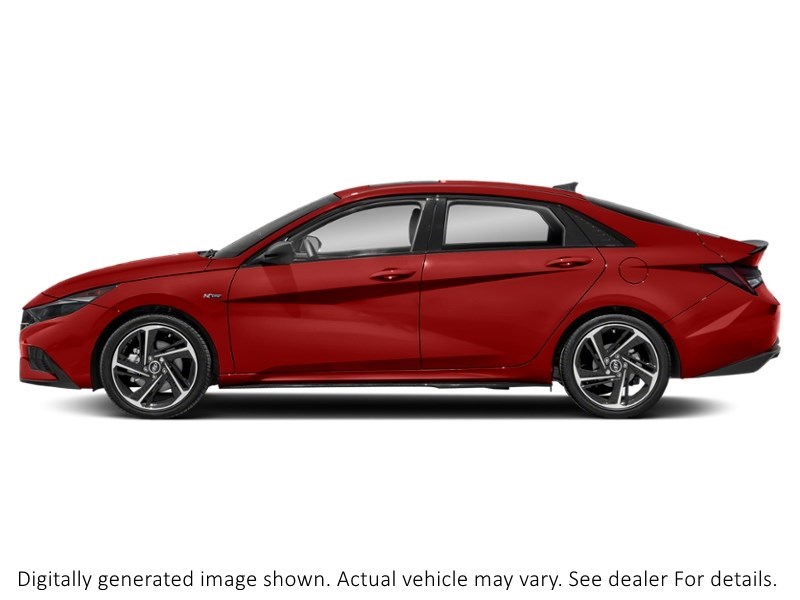 2021 Hyundai Elantra N Line DCT Fiery Red  Shot 17