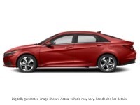 2021 Hyundai Elantra Hev Preferred DCT Fiery Red  Shot 5