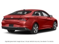 2021 Hyundai Elantra Hev Preferred DCT Fiery Red  Shot 6