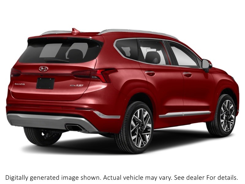 2022 Hyundai Santa Fe Ultimate Calligraphy AWD Flame Red  Shot 6