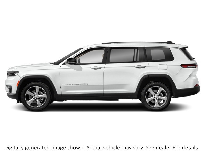 2021 Jeep Grand Cherokee L Altitude 4X4 Bright White  Shot 3