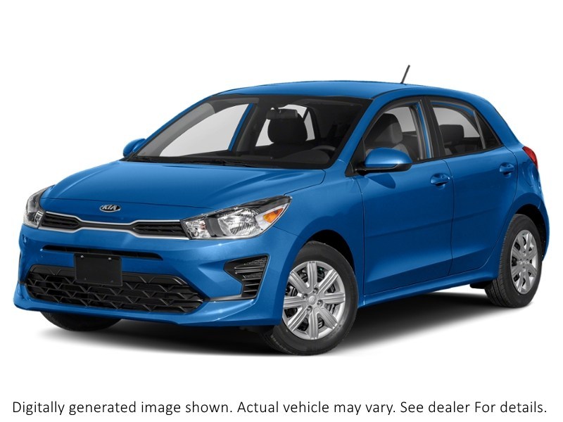 2021 Kia Rio 5-Door Lx+ Ivt Sporty Blue  Shot 4