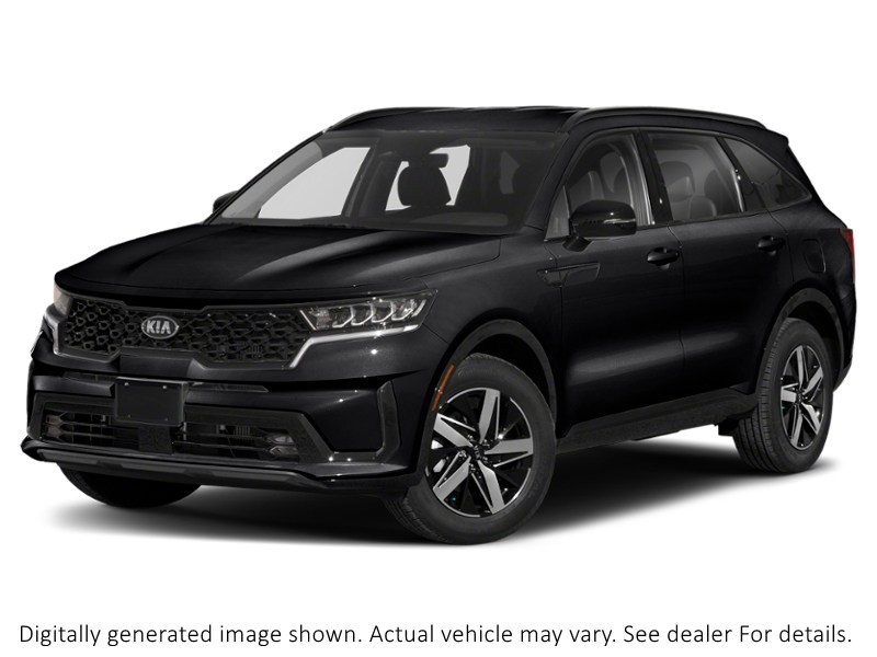 2021 Kia Sorento EX AWD Ebony Black  Shot 4