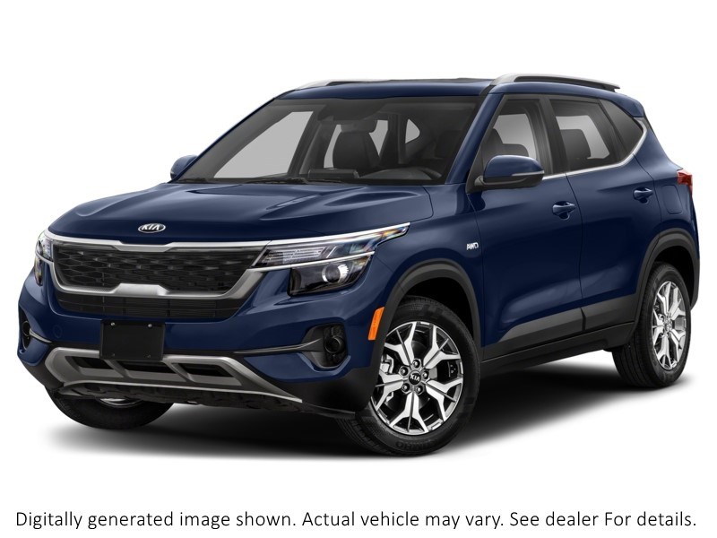2021 Kia Seltos EX AWD Dark Ocean Blue  Shot 1