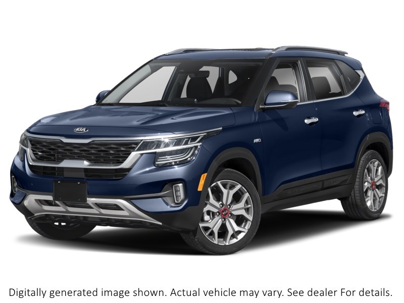 2021 Kia Seltos Sx Turbo AWD Dark Ocean Blue  Shot 1