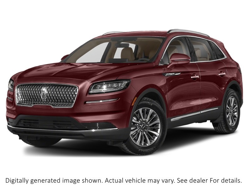 2022 Lincoln Nautilus Reserve AWD Burgundy Velvet  Shot 1