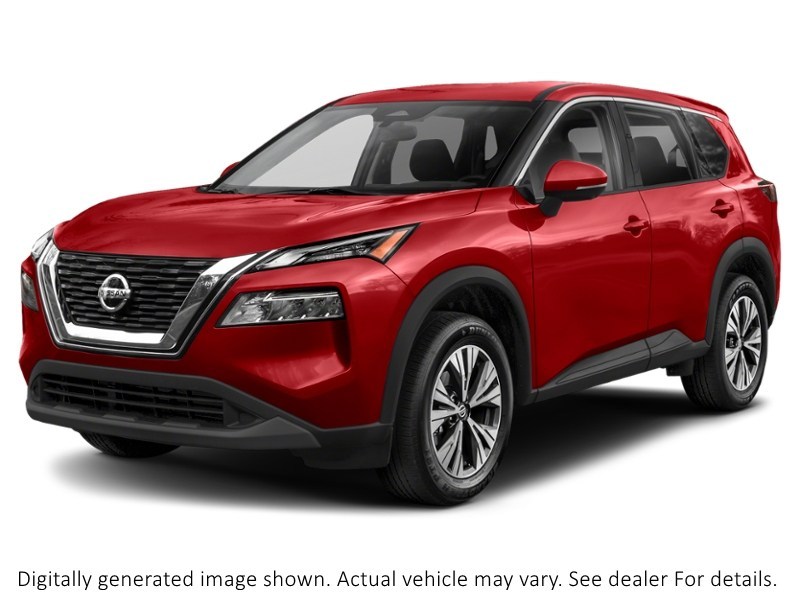 2023 Nissan Rogue AWD SV Moonroof Scarlet Ember Pearl Metallic  Shot 12