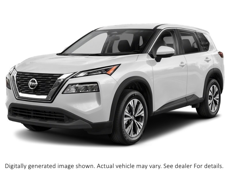 2023 Nissan Rogue AWD SV Moonroof Glacier White  Shot 36