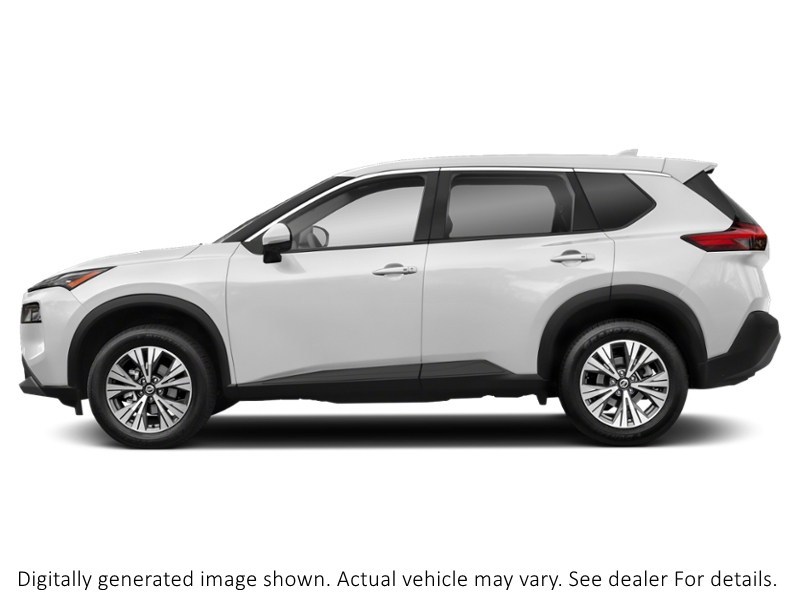2023 Nissan Rogue AWD SV Moonroof Glacier White  Shot 35