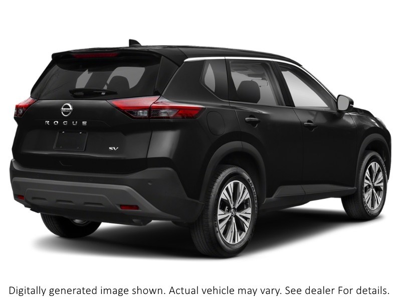 2023 Nissan Rogue AWD SV Moonroof Super Black  Shot 8