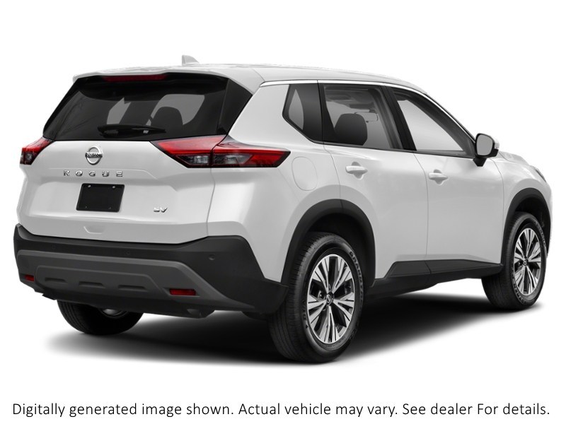 2023 Nissan Rogue AWD SV Moonroof Glacier White  Shot 38