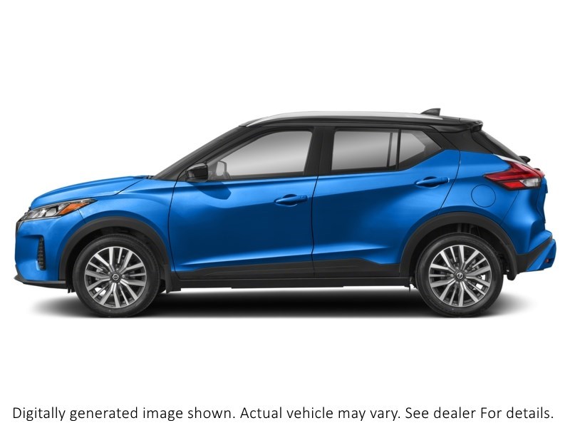 2021 Nissan Kicks SV FWD Electric Blue Metallic/Super Black  Shot 43