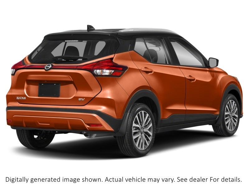 2021 Nissan Kicks SV FWD Monarch Orange Metallic/Super Black  Shot 27