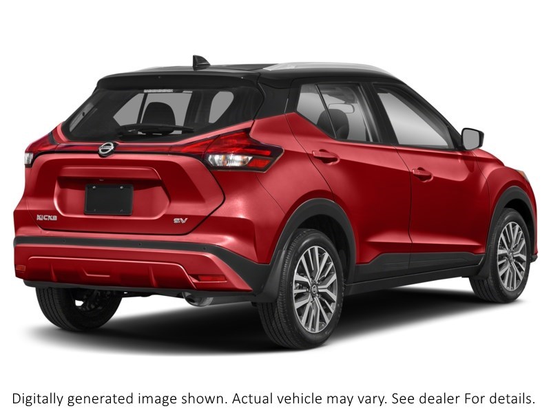 2021 Nissan Kicks SV FWD Scarlet Ember Tricoat/Super Black  Shot 33