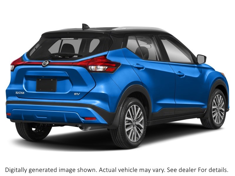 2021 Nissan Kicks SV FWD Electric Blue Metallic/Super Black  Shot 44