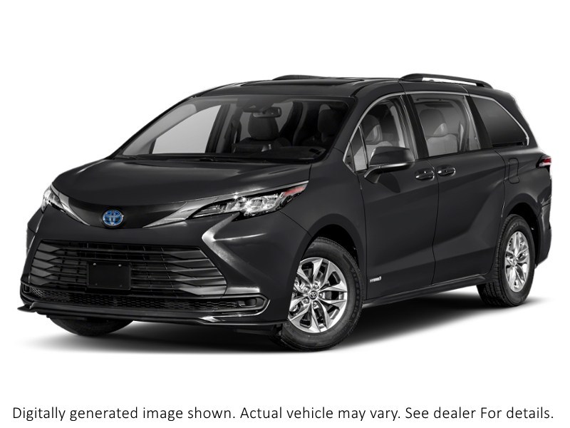 2022 Toyota Sienna LE 8-Passenger FWD Midnight Black Metallic  Shot 1