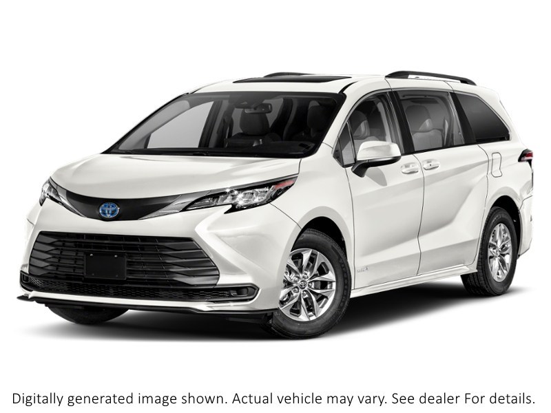 2021 Toyota Sienna XSE FWD Super White  Shot 1
