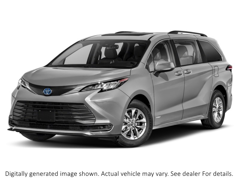 2025 Toyota Sienna LE 8-Passenger AWD Celestial Silver Metallic  Shot 1