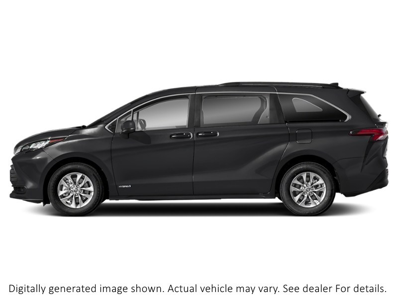 2022 Toyota Sienna LE 8-Passenger FWD Midnight Black Metallic  Shot 5