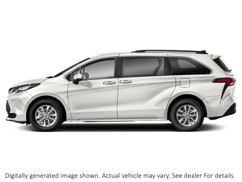2021 Toyota Sienna XSE FWD Super White  Shot 5