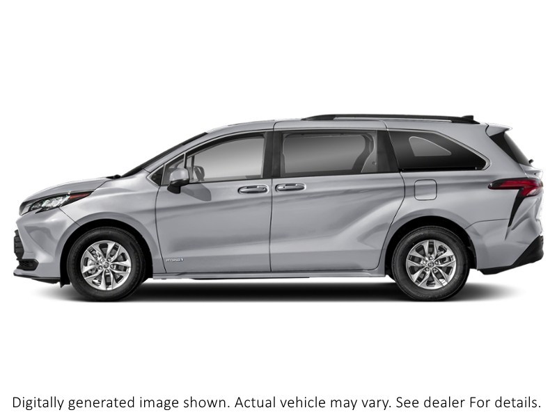 2022 Toyota Sienna LE 8-Passenger FWD Celestial Silver Metallic  Shot 17