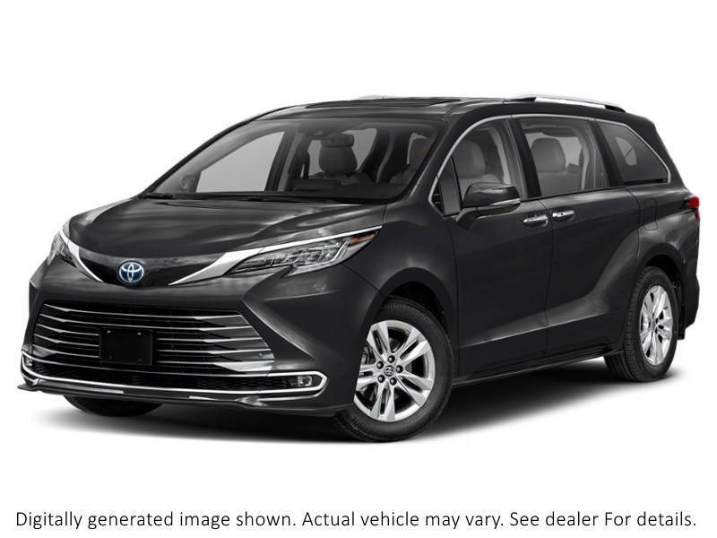 2026 Toyota Sienna Limited 7-Passenger AWD Midnight Black Metallic  Shot 1