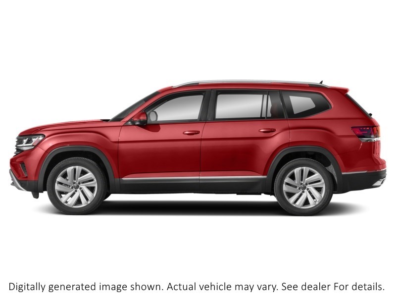 2023 Volkswagen Atlas Highline 3.6 FSI 4MOTION Aurora Red Chroma  Shot 18