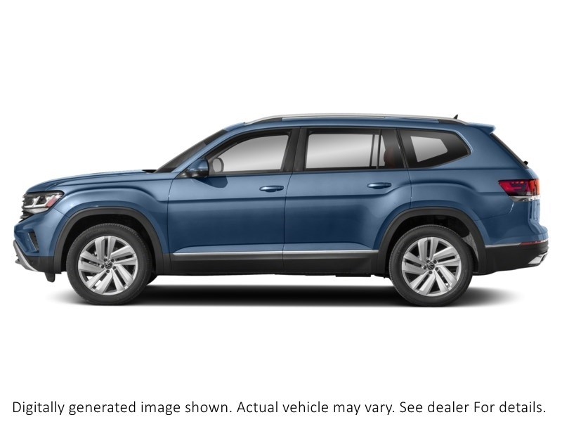 2023 Volkswagen Atlas Highline 3.6 FSI 4MOTION Tourmaline Blue Metallic  Shot 28