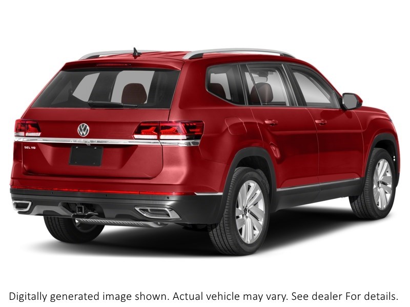 2023 Volkswagen Atlas Highline 3.6 FSI 4MOTION Aurora Red Chroma  Shot 15