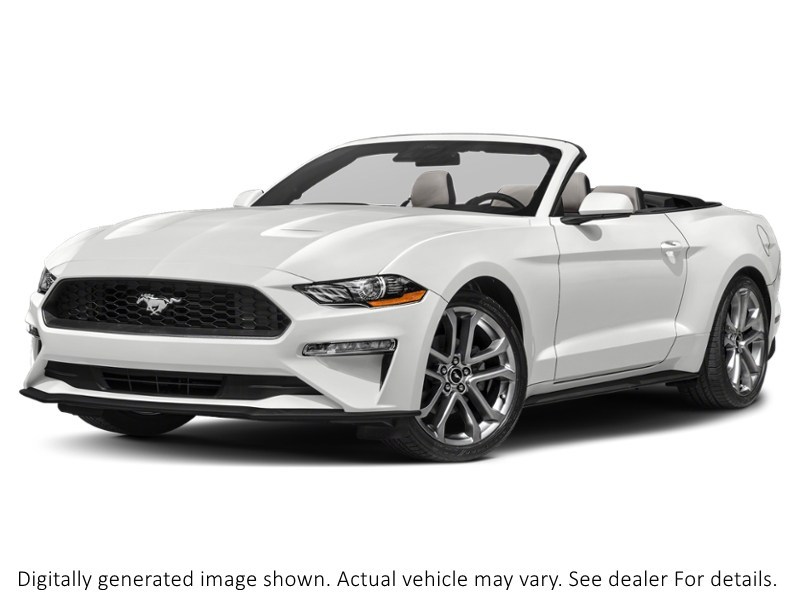 2022 Ford Mustang Ecoboost Convertible Oxford White  Shot 1