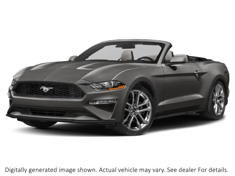 2022 Ford Mustang Ecoboost Convertible Carbonized Grey Metallic  Shot 44