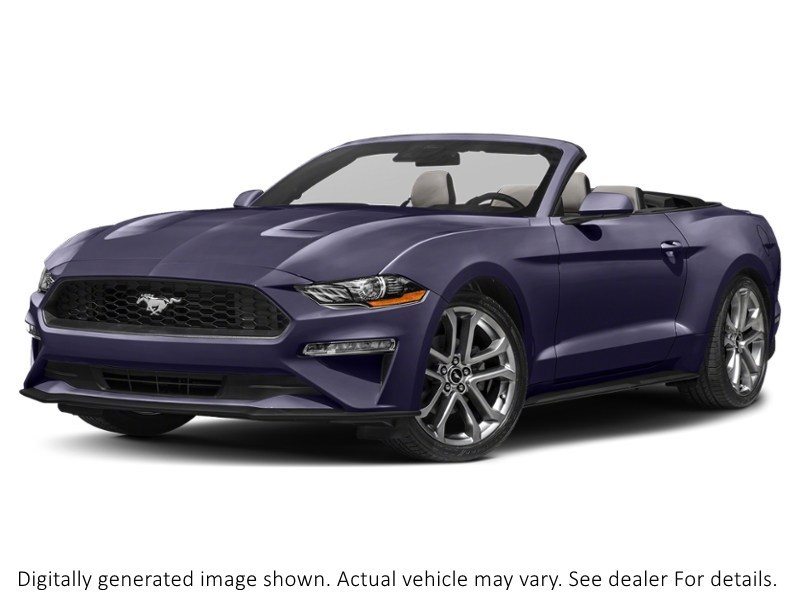 2022 Ford Mustang Ecoboost Convertible Mischievous Purple Metallic  Shot 45