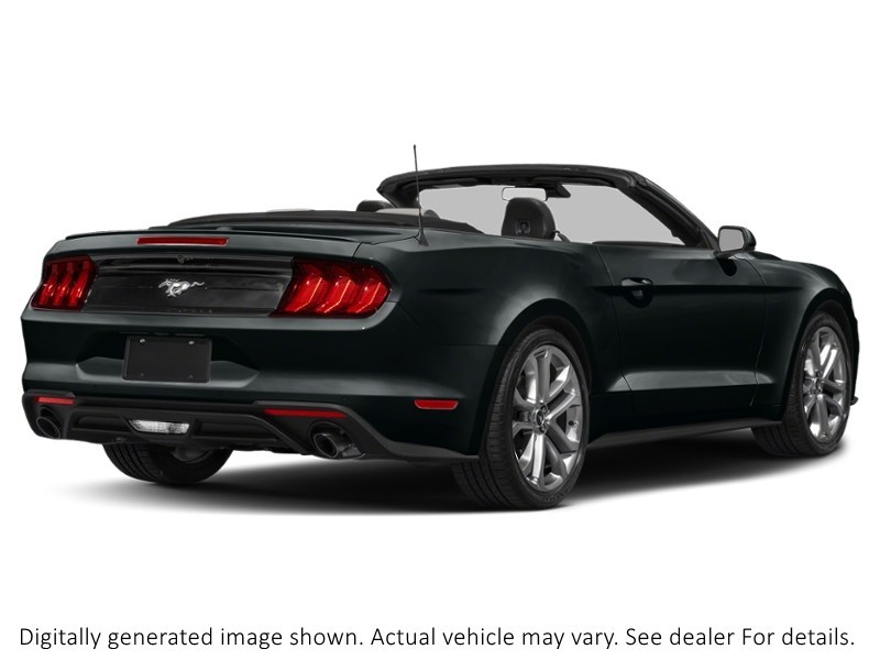2022 Ford Mustang Ecoboost Convertible Shadow Black  Shot 32
