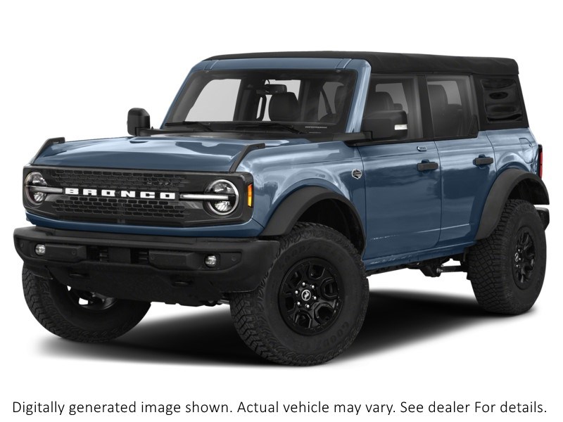 2023 Ford Bronco Wildtrak 4 Door Advanced 4x4 Azure Grey Metallic Tri-Coat  Shot 4