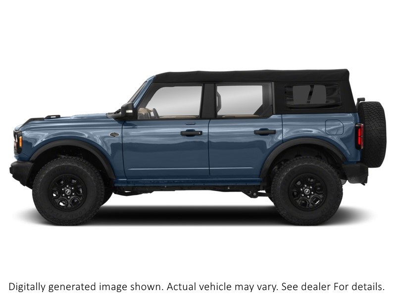 2023 Ford Bronco Wildtrak 4 Door Advanced 4x4 Azure Grey Metallic Tri-Coat  Shot 3