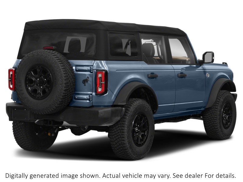 2023 Ford Bronco Wildtrak 4 Door Advanced 4x4 Azure Grey Metallic Tri-Coat  Shot 2