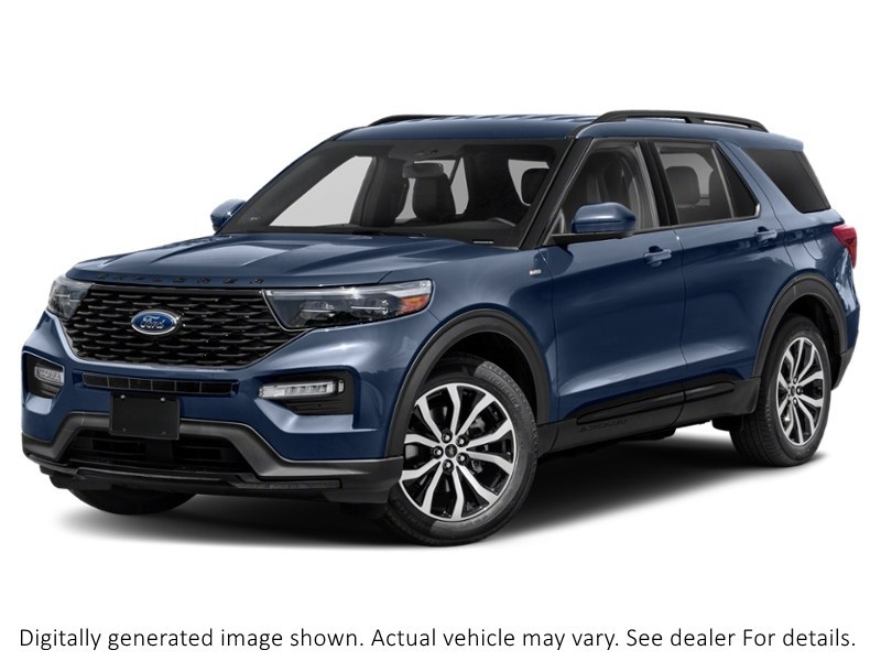 2022 Ford Explorer St-Line 4WD Stone Blue Metallic  Shot 19