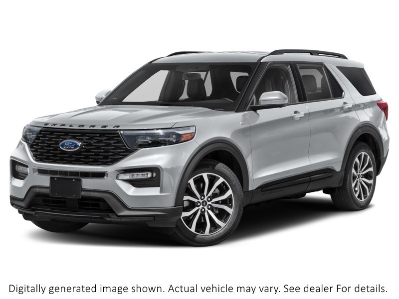 2022 Ford Explorer ST-Line | 4WD | 2.3L | ROOF | TOW | NAV | ADPTV CR Iconic Silver Metallic  Shot 4