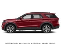 2022 Ford Explorer St-Line 4WD Rapid Red Metallic Tinted Clearcoat  Shot 3