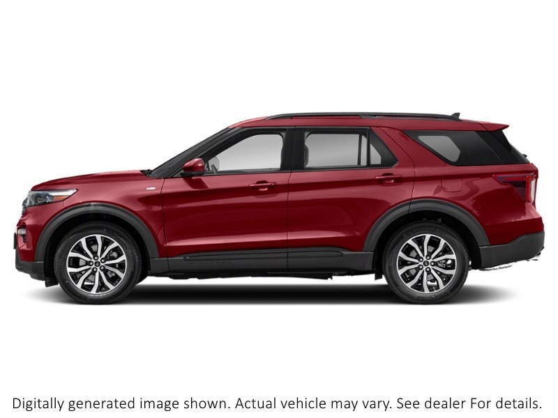 2022 Ford Explorer St-Line 4WD Rapid Red Metallic Tinted Clearcoat  Shot 29