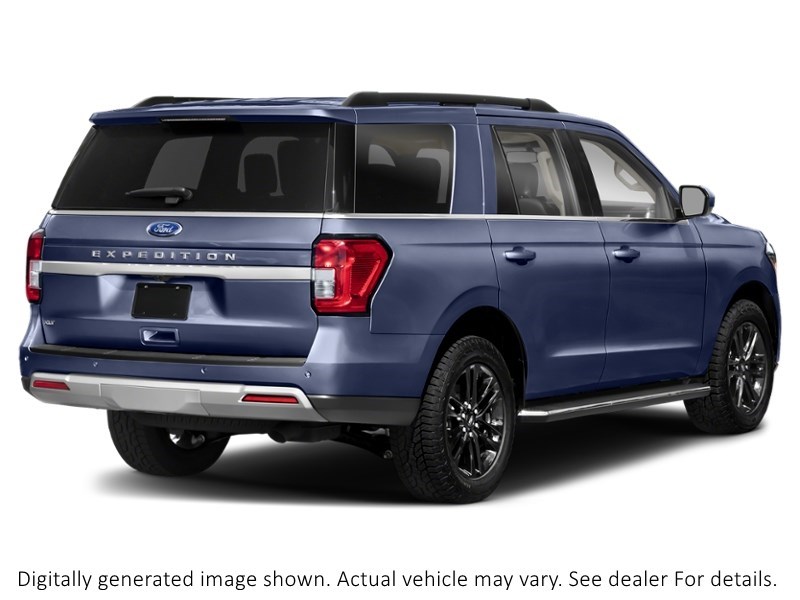 2023 Ford Expedition XLT 4X4 Infinite Blue Metallic Tinted Clearcoat  Shot 2