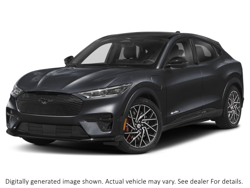 2025 Ford Mustang Mach-E GT AWD Shadow Black  Shot 4