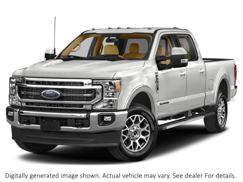 2022 Ford F-250 Lariat 4WD Crew Cab 6.75' Box Star White Metallic Tri-Coat  Shot 1