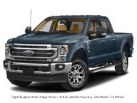 2022 Ford F-250 Lariat 4WD Crew Cab 6.75' Box Antimatter Blue Metallic  Shot 20