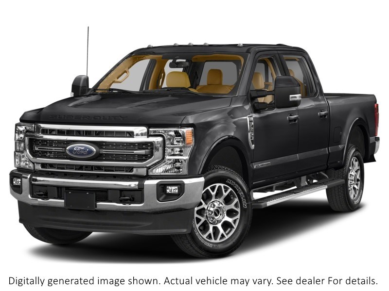 2022 Ford F-250 Lariat 4WD Crew Cab 6.75' Box Agate Black Metallic  Shot 42