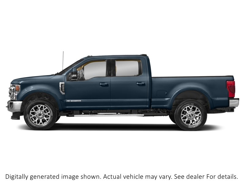 2022 Ford F-250 Lariat 4WD Crew Cab 6.75' Box Antimatter Blue Metallic  Shot 24
