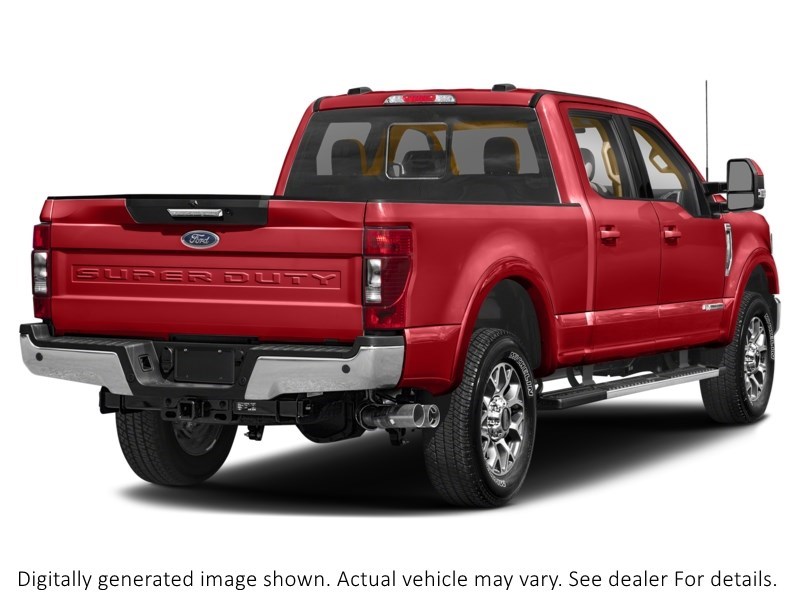 2022 Ford F-250 Lariat 4WD Crew Cab 6.75' Box Rapid Red Metallic Tinted Clearcoat  Shot 15