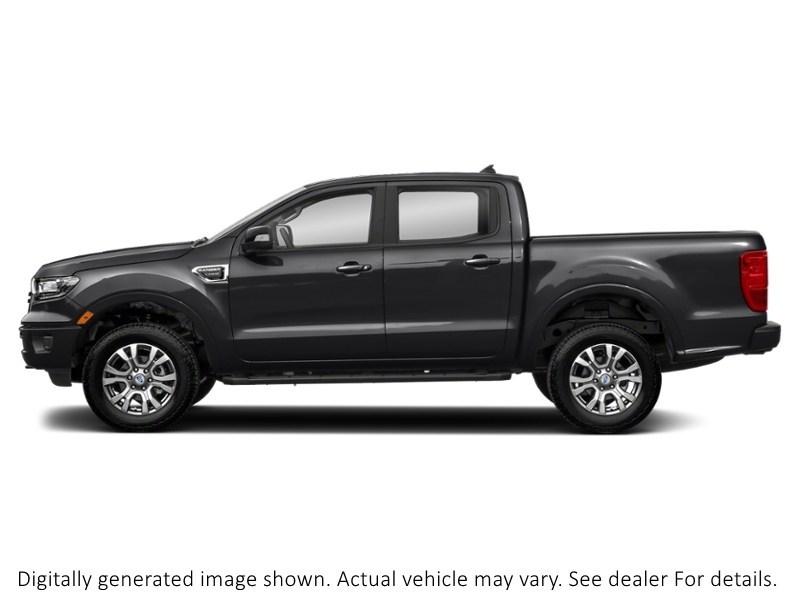 2022 Ford Ranger Lariat 4WD Supercrew 5' Box Shadow Black  Shot 5