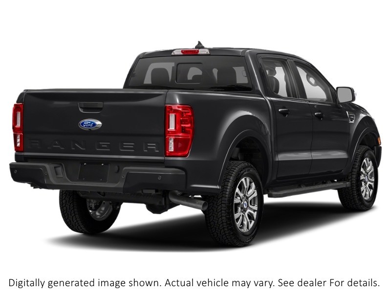 2022 Ford Ranger Lariat 4WD Supercrew 5' Box Shadow Black  Shot 6