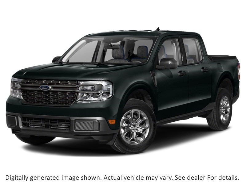 2023 Ford Maverick XLT AWD Supercrew Shadow Black  Shot 13